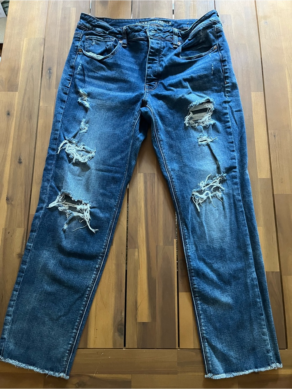 American Eagle Outfitters Distressed Tomgirl